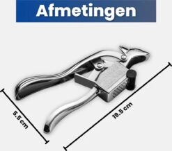 D'Luxe - The Squirrel Knoflookpers - Met Schraap Systeem - Knoflookpers-gemberpers- Met Gratis Siliconen Peller & Borstel -Kookgerei Koning Verkoop 1200x1057 7