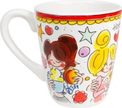 Blond Amsterdam Even Bijkletsen Mok 350 Ml - Rode Rand -Kookgerei Koning Verkoop 1200x1063 1