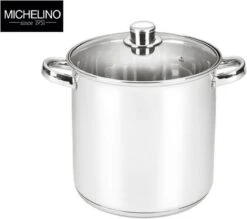 Michelino XXL Soeppan - 17 Liter - RVS - Vaatwasserbestendigd - Ø32 Cm -Kookgerei Koning Verkoop 1200x1063 12