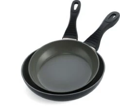 BK Easy Basic Ceramic Koekenpannenset - Ø20 Cm En Ø24 Cm - PFAS-vrij -Kookgerei Koning Verkoop 1200x1064 8
