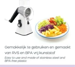 Orange Donkey Magic Super Slicer, 3-in-1 Multisnijder Voor Raspen, Snijden En Versnipperen – Mandoline, Multi-cutter -Kookgerei Koning Verkoop 1200x1070 1