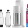 SodaStream DUO - Wit - Incl. Quick Connect Koolzuurcilinder - Met 1 Glazen En 1 Herbruikbare Plastic Fles
