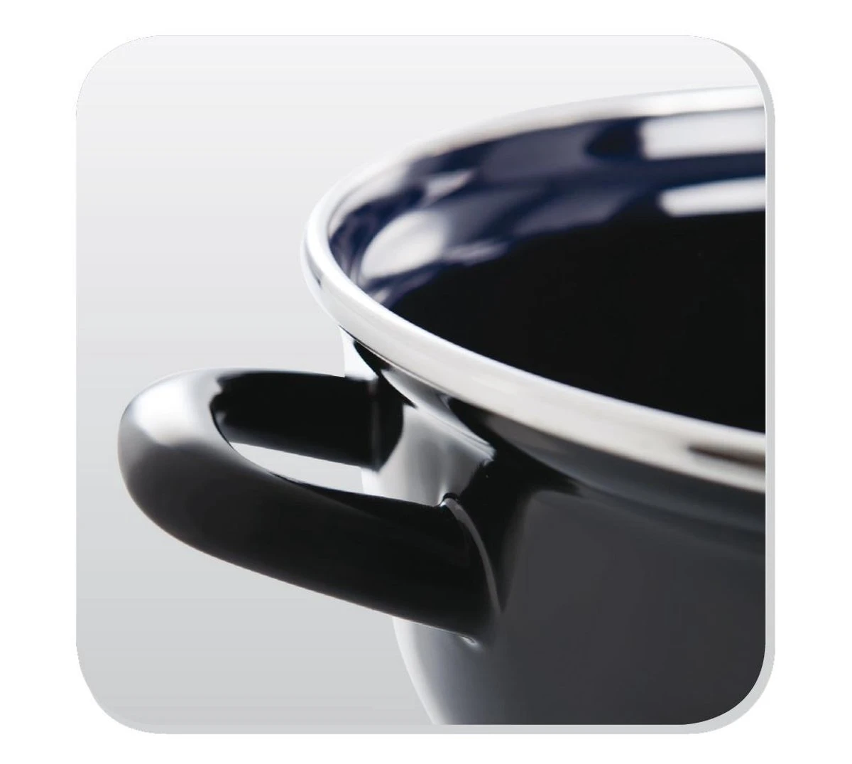 BK Fortalit Braadpan Ø 22 Cm / 2L - Emaille - Inductie 7 BK Fortalit Braadpan Ø 22 Cm / 2L - Emaille - Inductie - Afbeelding 7