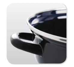 BK Fortalit Frituurpan Ø24 Cm - Zwart - Emaille - Inductie -Kookgerei Koning Verkoop 1200x1075 45