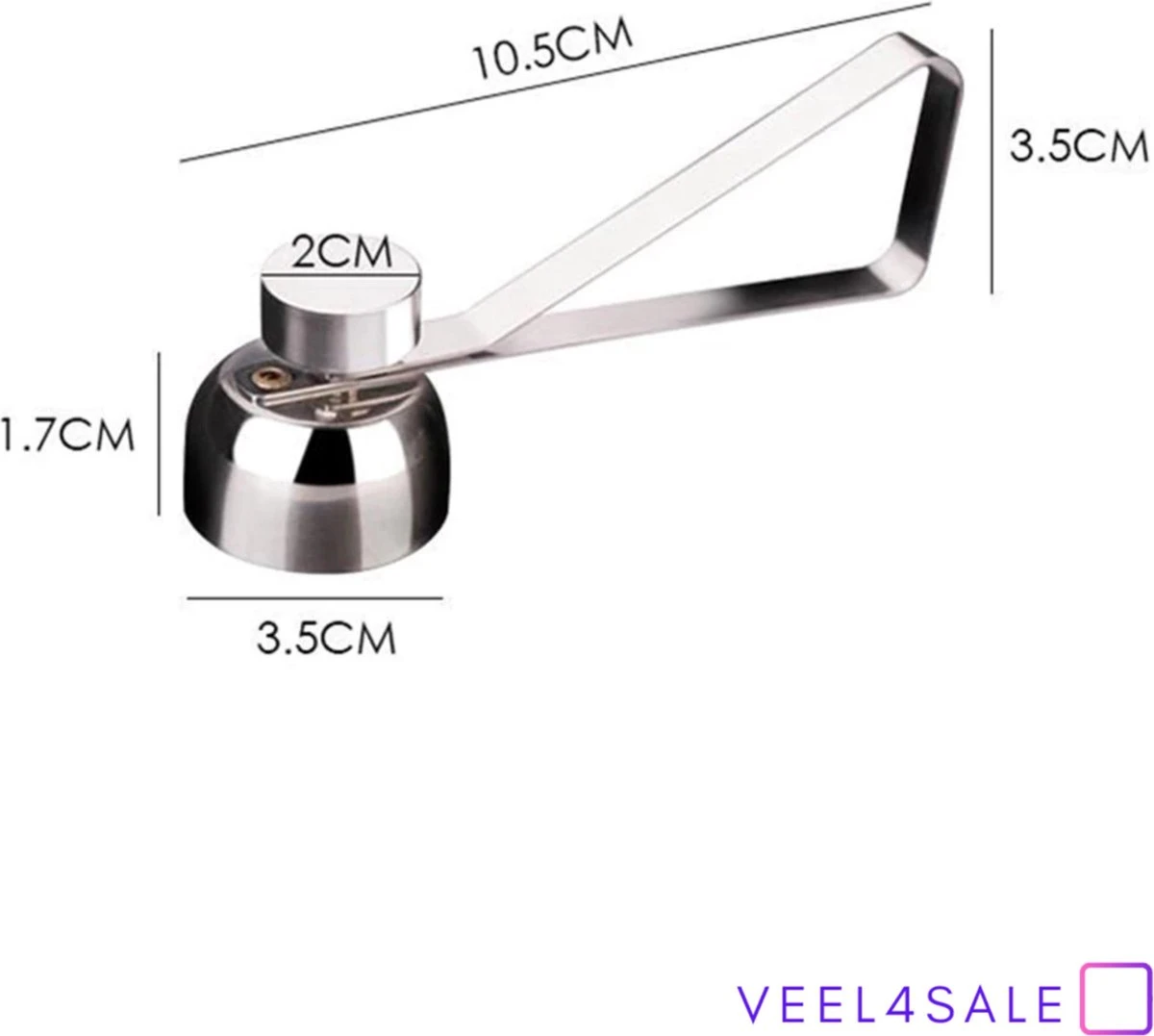 Eiertikker - Egg Cracker - Ei Opener - Eier - Eierschaal Snijder - Ei Onthoofder - Ei Onttopper - Veel4sale 6 Eiertikker - Egg Cracker - Ei Opener - Eier - Eierschaal Snijder - Ei Onthoofder - Ei Onttopper - Veel4sale - Afbeelding 6