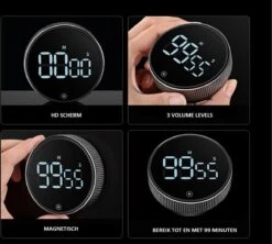 Merkloos Digitale Kookwekker Zilver Van METU-Online - Smart Timer - LED Display - Magnetisch Met Handige Draaiknop - Barbecue Kookwekker Magneet - BBQ Wekker 16 Merkloos Digitale Kookwekker Zilver Van METU-Online - Smart Timer - LED Display - Magnetisch Met Handige Draaiknop - Barbecue Kookwekker Magneet - BBQ Wekker -Kookgerei Koning Verkoop 1200x1077 2