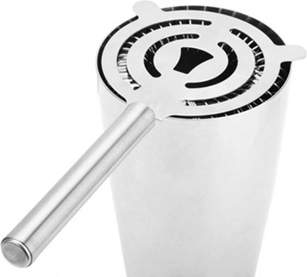 Merkloos Cocktail Set - Cocktail Shaker Set - 13-delige Cocktailset - Cocktail Shaker - Cocktail Maatbeker - Jigger - Houten Standaard - Zeef - Roerstaaf - Drinkrietjes - Schenktuit - Flessenstop - Flesopener - IJstang - RVS - Cadeau - Vaderdag 3 Merkloos Cocktail Set - Cocktail Shaker Set - 13-delige Cocktailset - Cocktail Shaker - Cocktail Maatbeker - Jigger - Houten Standaard - Zeef - Roerstaaf - Drinkrietjes - Schenktuit - Flessenstop - Flesopener - IJstang - RVS - Cadeau - Vaderdag - Afbeelding 3