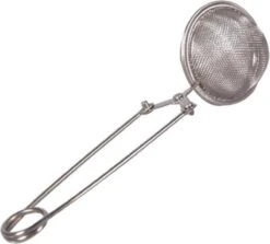 Merkloos 1 Stuk - Theezeef - RVS - Thee-ei - Kruidenbol - RVS - Theezeefje Voor Losse Thee - Thee Bal - Lengte 16cm - Diameter 4.5cm - Thee Zeef -Kookgerei Koning Verkoop 1200x1084 16