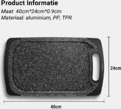 KC Merials Snijplank & Ontdooiplaat 2 In 1- Multifunctionele Snijplank - Kunststof Snijplanken - 2 Tot 10 Keer Sneller Vlees Ontdooien - Hygiënisch, Veilig & Duurzaam. 20 KC Merials Snijplank & Ontdooiplaat 2 In 1- Multifunctionele Snijplank - Kunststof Snijplanken - 2 Tot 10 Keer Sneller Vlees Ontdooien - Hygiënisch, Veilig & Duurzaam. -Kookgerei Koning Verkoop 1200x1084 2