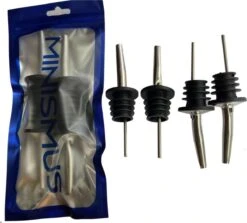 Minismus Premium Schenktuit Set Van 4 - Schenkdoppen - Wijn - Fles - Cocktail - 4 Stuks 14 Minismus Premium Schenktuit Set Van 4 - Schenkdoppen - Wijn - Fles - Cocktail - 4 Stuks -Kookgerei Koning Verkoop 1200x1085 14