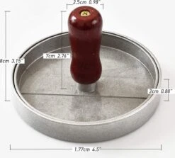 IGOODS - Hamburger Press Vormer - Burger Press - Aluminium -Kookgerei Koning Verkoop 1200x1085 9