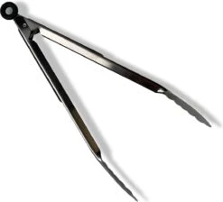 Merkloos RVS - Vleestang - BBQ Tang - Barbecue Accessoires - Keuken Tang - Anti Slip Handvat Met Slot - Salade Tang -