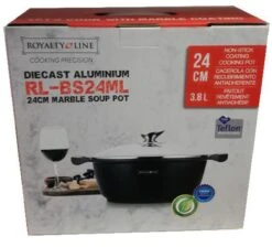 Royalty Line - Marble Soep/braadpan - Met Glazen Deksel Zwart - 24 CM. RL-BS24ML 22 Royalty Line - Marble Soep/braadpan - Met Glazen Deksel Zwart - 24 CM. RL-BS24ML -Kookgerei Koning Verkoop 1200x1086 13