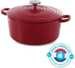 BK Bourgogne Braadpan Ø 28 Cm - Rood - Gietijzer - Inductie -Kookgerei Koning Verkoop 1200x1086 14
