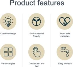 Surpass-Sushi Roll Making Kit Complete-Sushi Maker Set Voor Beginners-10 Stuks Plastic Sushi Set Tool-Sushi Rice Roll Mold-Perfect Home Cooking Kitchen Tool-Beige-19.6cm*7cm*6.3cm -Kookgerei Koning Verkoop 1200x1088 12