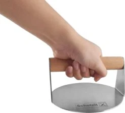 Schutzit - Hamburgerpers RVS - 14 Cm - BBQ Accesoires - Hamburgermaker - Grill Hamburger Press - Smash Burger Maker -Kookgerei Koning Verkoop 1200x1088 13