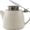 Point-Virgule - Theepot Met Thee Infuser - Mat - Gebroken Wit - 500ml