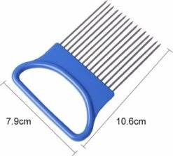 Uienkam - Uiensnijder - Groentesnijder - Hulpmiddel - Tomatensnijder - Ajuinkam - Blauw - Ixen 7 Uienkam - Uiensnijder - Groentesnijder - Hulpmiddel - Tomatensnijder - Ajuinkam - Blauw - Ixen -Kookgerei Koning Verkoop 1200x1089 1