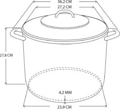 BK Soeppan - Ø 26 Cm - 11 L - Glazen Deksel -Kookgerei Koning Verkoop 1200x1089 16