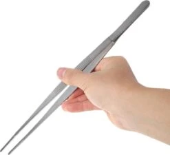 Merkloos Vleespincet - Keukenpincet - Barbecuepincet - RVS - 30 Cm - Goede Grip