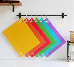Olivivi - Snijplank Kunststof - Snijplankenset - Snijplanken - Cutting Board - Flexibel - Set 6 Stuks -Kookgerei Koning Verkoop 1200x1095 3