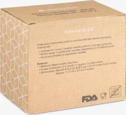 Navaris Set Van 4 Raviolisnijders - Raviolimakers Met Houten Handvat - Set Van 3 Vormsnijders En 1 Pastawiel Voor Het Snijden Van Zelfgemaakte Ravioli 10 Navaris Set Van 4 Raviolisnijders - Raviolimakers Met Houten Handvat - Set Van 3 Vormsnijders En 1 Pastawiel Voor Het Snijden Van Zelfgemaakte Ravioli -Kookgerei Koning Verkoop 1200x1095 7