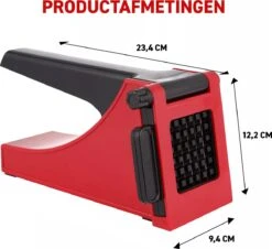 Merkloos Frietsnijder - Patatsnijder - Groentesnijder - Roestvrijstalen Snijrooster - Raspen, Schillers & Snijders - Rood 13 Merkloos Frietsnijder - Patatsnijder - Groentesnijder - Roestvrijstalen Snijrooster - Raspen, Schillers & Snijders - Rood -Kookgerei Koning Verkoop 1200x1096 3