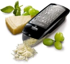 Boska Easy Grater - Tafelrasp - RVS - Zwart - Met Opvangbakje -Kookgerei Koning Verkoop 1200x1097 5