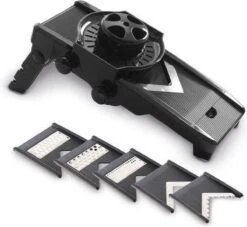 Hendi Mandoline Groentesnijder V-vorm - Incl. 5 Extra RVS Messen - Instelbare Snijdikte 1 Tot 9 Mm 14 Hendi Mandoline Groentesnijder V-vorm - Incl. 5 Extra RVS Messen - Instelbare Snijdikte 1 Tot 9 Mm -Kookgerei Koning Verkoop 1200x1101 4