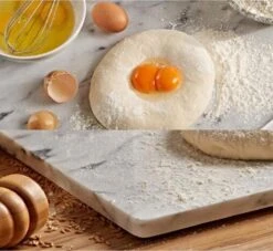 Marmeren Plaat Wit Snijplank 45x35cm Handgemaakt Italiaans Marmer – Tapasplank Marble Cuttingboard Kaasplank - Serveerplank En Borrelplank - LuxuryQuarry® 9 Marmeren Plaat Wit Snijplank 45x35cm Handgemaakt Italiaans Marmer – Tapasplank Marble Cuttingboard Kaasplank - Serveerplank En Borrelplank - LuxuryQuarry® -Kookgerei Koning Verkoop 1200x1102 11