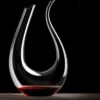 Luxwine - Decanteer Karaf Wijn - Wijnkaraf - 1.5L - Luxe Karaf - Incl. 1000 Schoonmaakparels - Luxe Cadeauverpakking - Decanter - Decanteer Karaf - Wijnkaraf - Wijn Decanteerder - Wijn Accessoires - U-vorm - Kerstcadeau