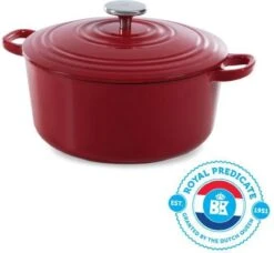 BK Bourgogne Braadpan Ø 24 Cm - Rood - Gietijzer - Inductie 17 BK Bourgogne Braadpan Ø 24 Cm - Rood - Gietijzer - Inductie -Kookgerei Koning Verkoop 1200x1106 8