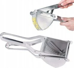 Florina Professionele Pureeknijper En Aardappelpers Voor Het Persen Van Groente En Fruit - RVS - Zilver -Kookgerei Koning Verkoop 1200x1107 6