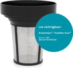 Bredemeijer - Theepot Minuet Santhee 0,5L Glanzend Dubbelwandig -Kookgerei Koning Verkoop 1200x1111 3