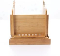 Merkloos Decopatent® Broodsnijder Bamboe - Hulpmiddel Voor Brood Snijden - Broodplank - Kruimelvanger -Kookgerei Koning Verkoop 1200x1112 11