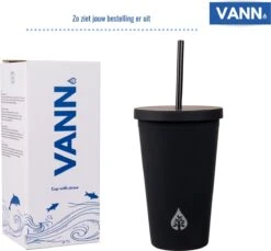 Beker Met Rietje En Deksel Starbucks Milkshake Beker Voor Take Away – Herbruikbare Plastic Drinkbeker Zwart 500ml - VANN 7 Beker Met Rietje En Deksel Starbucks Milkshake Beker Voor Take Away – Herbruikbare Plastic Drinkbeker Zwart 500ml - VANN -Kookgerei Koning Verkoop 1200x1112 2