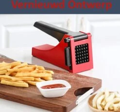 Merkloos Frietsnijder | Groentesnijder | Patatsnijder | Multifunctioneel | Met Handleiding | Sterke Messen -Kookgerei Koning Verkoop 1200x1118 3