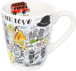 Blond Amsterdam City Londen Mok - 350 Ml -Kookgerei Koning Verkoop 1200x1121 2