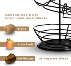 Eiermand – Eierrek – Eierhouder – Eieren – Zwart - Pasen - Tot 40 Eieren - 360° - BAULK® 14 Eiermand – Eierrek – Eierhouder – Eieren – Zwart - Pasen - Tot 40 Eieren - 360° - BAULK® -Kookgerei Koning Verkoop 1200x1121 6