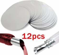 Merkloos Dropstop - 12 Stuks - Schenktuit Wijn - Wijnschenker - Wijn Accessoires - Schenktuit -Kookgerei Koning Verkoop 1200x1122 12