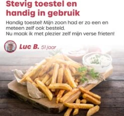 Culidor Frietsnijder - Patatsnijder - Fritessnijder - RVS - 2 Snijvormen 11 Culidor Frietsnijder - Patatsnijder - Fritessnijder - RVS - 2 Snijvormen -Kookgerei Koning Verkoop 1200x1123 6