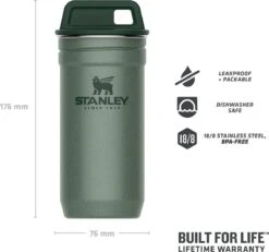 Stanley The Nesting Shot Glass Set - Hammertone Green -Kookgerei Koning Verkoop 1200x1124