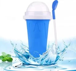 Summer Spark Slushy Maker - Slush Puppy Maker - IJscrusher - Slush Puppy Beker - Slushy Puppy Maker - Slush Maker - Slushy Cup - Tiktok - Blauw -Kookgerei Koning Verkoop 1200x1124 3