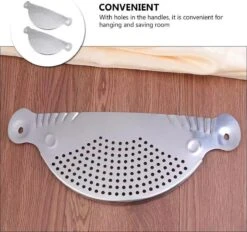 RVS Afgietdeksel- Afgiethulp Met Handvaten- Veilig Afgieten -Keuken Zeef- Vaatwasser Bestendig- Sieve- 26cm- Keuken Tool 16 RVS Afgietdeksel- Afgiethulp Met Handvaten- Veilig Afgieten -Keuken Zeef- Vaatwasser Bestendig- Sieve- 26cm- Keuken Tool -Kookgerei Koning Verkoop 1200x1125 15