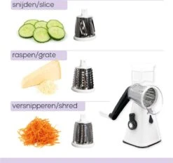 Orange Donkey Magic Super Slicer, 3-in-1 Multisnijder Voor Raspen, Snijden En Versnipperen – Mandoline, Multi-cutter -Kookgerei Koning Verkoop 1200x1125 8