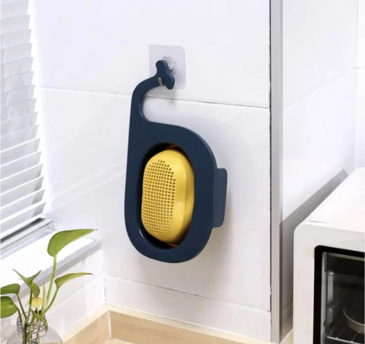 Merkloos Spoelbak Vergiet - Ovaal - Gootsteen - Lange Haak 2 Merkloos Spoelbak Vergiet - Ovaal - Gootsteen - Lange Haak - Afbeelding 2