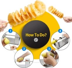 Uten YF-PT100 - Potato Twister - Aardappel Spiraal Snijder - Groentesnijder Voor Courgetti - Rvs -Kookgerei Koning Verkoop 1200x1132 1