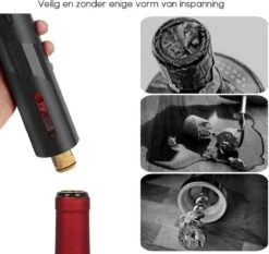 Bondoo - Elektrische Kurkentrekker Oplaadbaar - Inclusief Foliesnijder 15 Bondoo - Elektrische Kurkentrekker Oplaadbaar - Inclusief Foliesnijder -Kookgerei Koning Verkoop 1200x1134 17