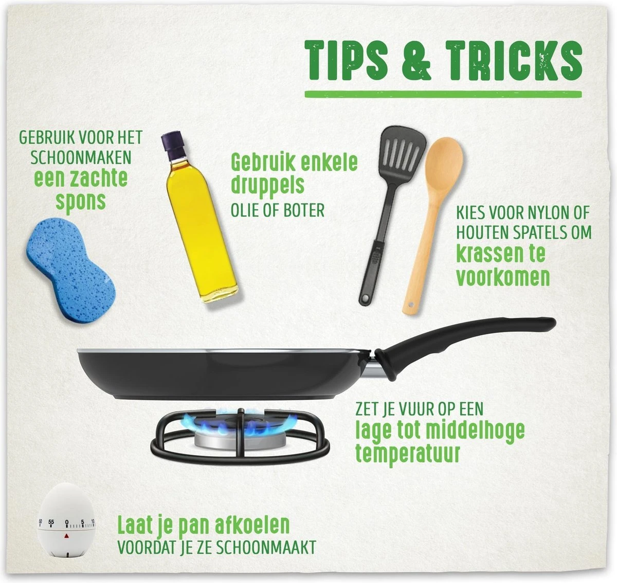 GreenChef Vintage Steelpan 16cm/1.6L - Zwart - Inductie - PFAS-vrij 4 GreenChef Vintage Steelpan 16cm/1.6L - Zwart - Inductie - PFAS-vrij - Afbeelding 4