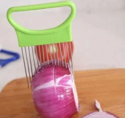 Uienkam - Uiensnijder - Groentesnijder - Hulpmiddel - Tomatensnijder - Ajuinkam - Blauw - Ixen 8 Uienkam - Uiensnijder - Groentesnijder - Hulpmiddel - Tomatensnijder - Ajuinkam - Blauw - Ixen -Kookgerei Koning Verkoop 1200x1136 6